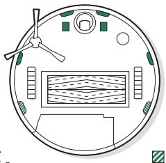 IROBOT J517840 - Limpieza de los sensores, la ventana de la CAMERA y los contactos de energia - 2