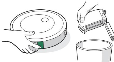 IROBOT J517840 - Czyszczenie czujników zapełnienia povemnika - 1