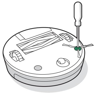 IROBOT J517840 - Reinigung der Eck- und Kantenbürste - 1