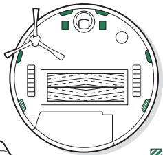 IROBOT J517840 - Nettoyage des capteurs, de la fenêtre de l'appareil et des contacts de chargement - 2