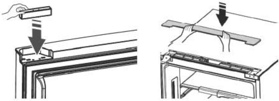 THOMSON CTH326WH - CHANGEMENT DU SENS D'OUVERTURE DES PORTES - 16