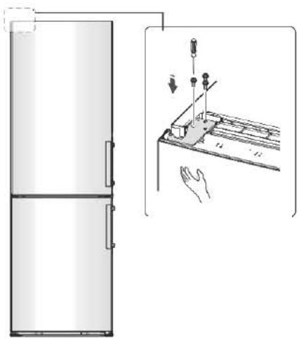 THOMSON CTH326WH - CHANGEMENT DU SENS D'OUVERTURE DES PORTES - 14