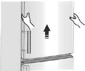 THOMSON CTH326WH - CHANGEMENT DU SENS D'OUVERTURE DES PORTES - 5