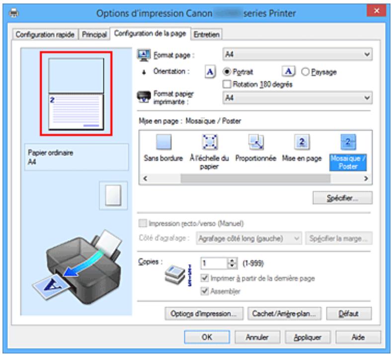 CANON G2501 - Imprimer certains pages seulement - 1