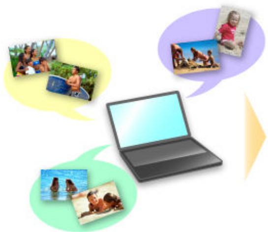 CANON G2501 - Affichage des éléments recommendés dans des diaporamas - 1