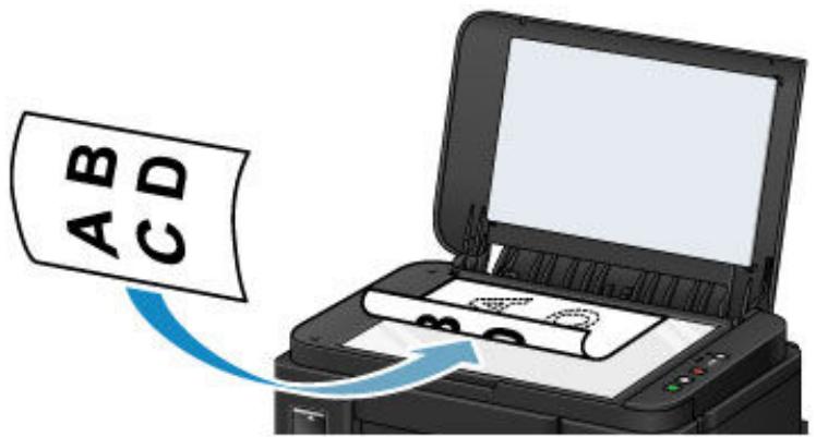 CANON G2501 - Chargement d'originaux sur la vitre d'exposition - 1