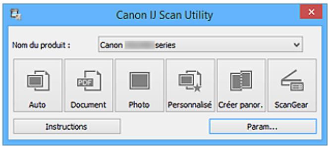 CANON G2501 - Qu'est-ce que IJ Scan Utility (logiciel du scanner)? - 1