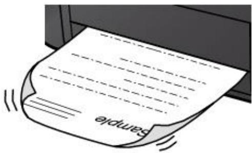 CANON G2501 - Taches d'encre / Papier gondolé - 3