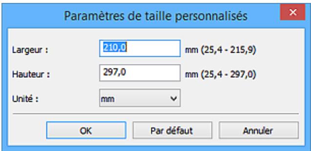 CANON G2501 - Format papier - 1