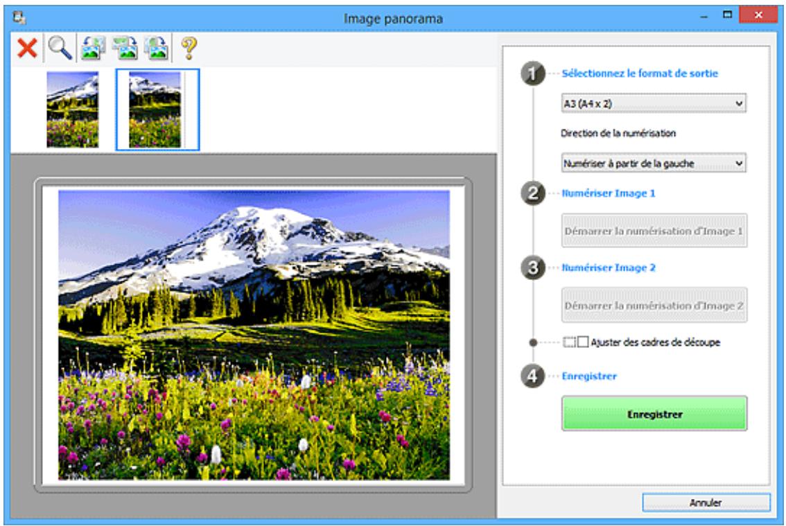 CANON G2501 - Démarrer la numérisation d'Image 2 - 1