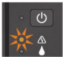 CANON G2501 - Code de support correspondant au nombre de clignotements du témoin Alarme (Alarm) - 1