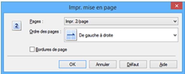 CANON G2501 - Impression mise en page - 3