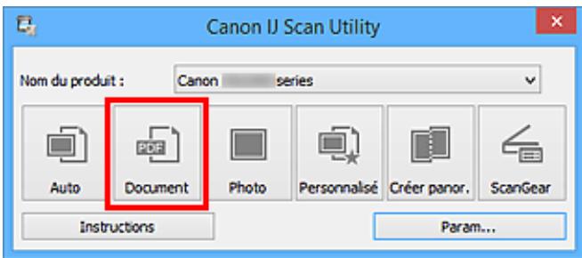 CANON G2501 - Cliquez sur Document. - 1
