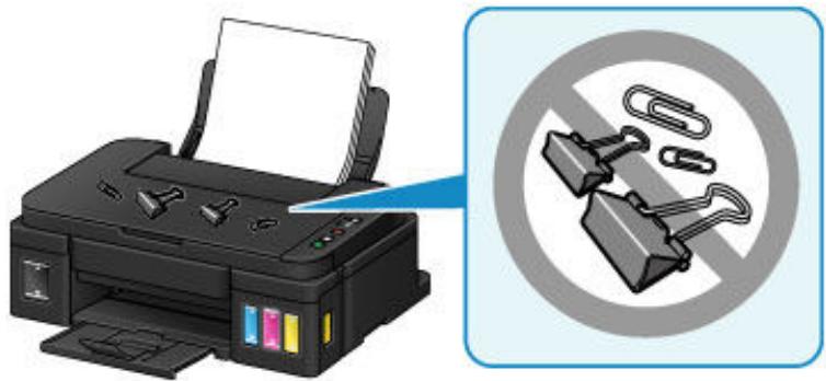 CANON G2501 - Ne placezaucun object sur le couvercle du scanner! - 1