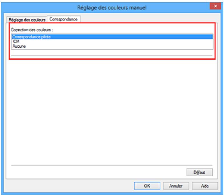 CANON G2501 - Réglage des couleurs avec le pilote d'imprimante - 1