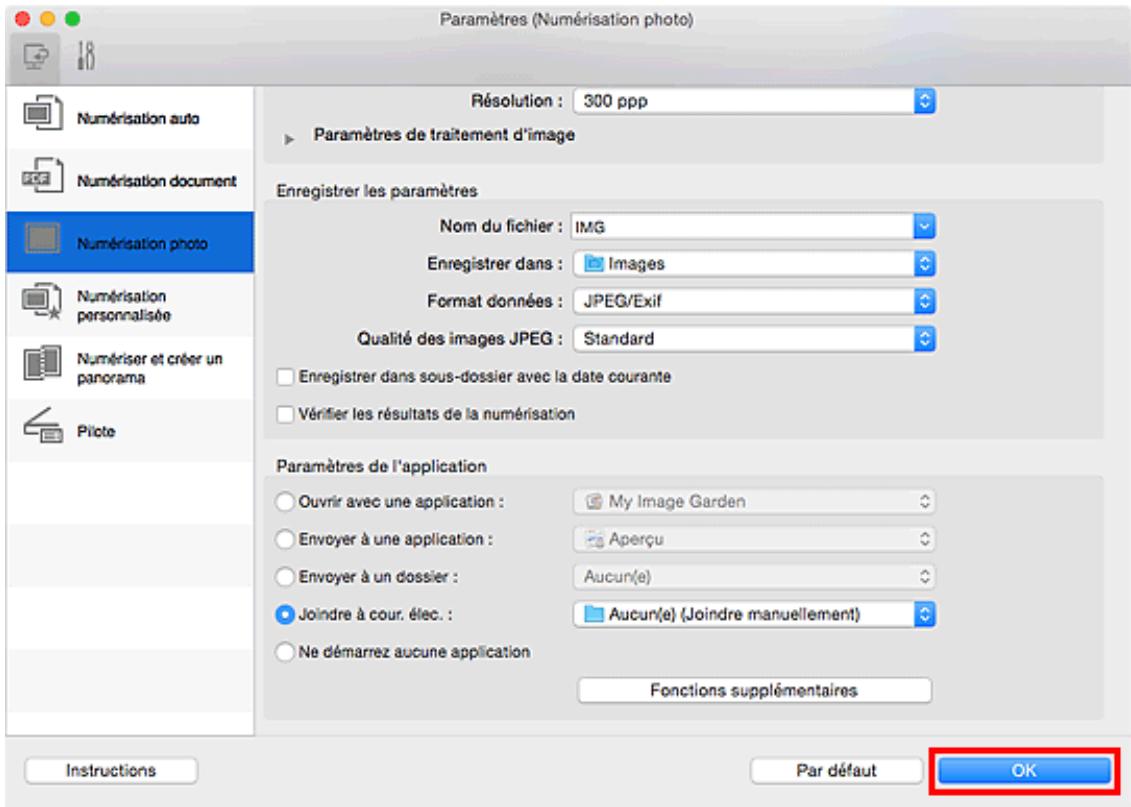 CANON G2501 - Cliquez sur OK. - 1