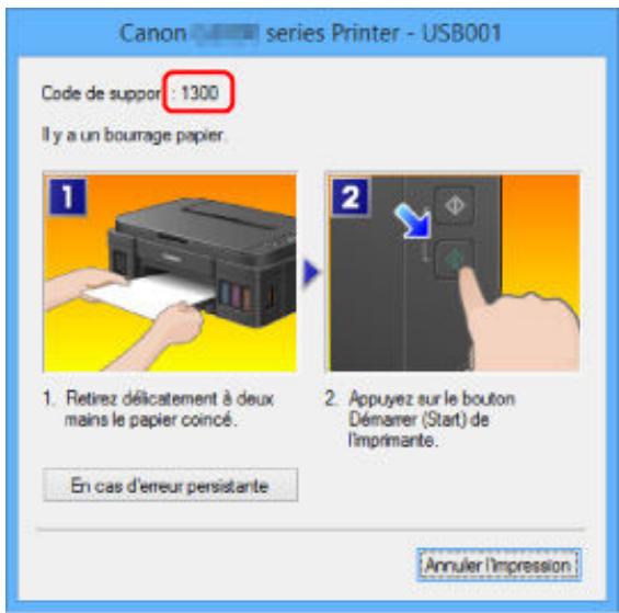 CANON G2501 - Contrôle 6 La taille des données d'impression est-elle particulièrement importante ? (Windows) - 2