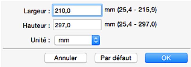 CANON G2501 - Zone des options de numérisation - 1