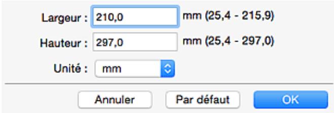 CANON G2501 - Format papier - 1