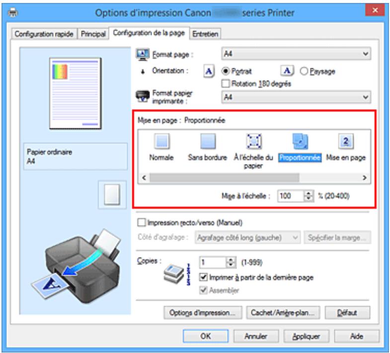 CANON G2501 - Impression proportionnée - 2