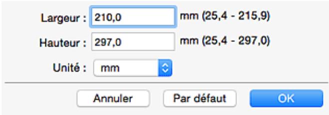CANON G2501 - Format papier - 1
