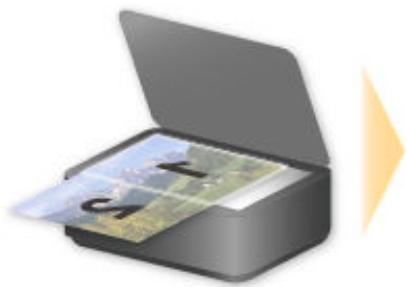 CANON G2501 - Numériser des originaux plus grands que la vitre - 1