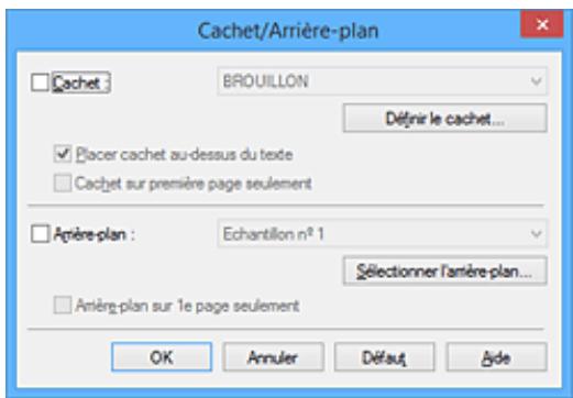 CANON G2501 - Enregistrement d'un nouvel arrêté-plan - 2