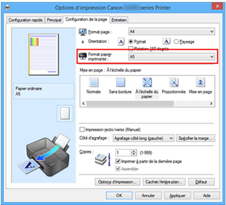 CANON G2501 - Impression à l'échelle du papier - 3