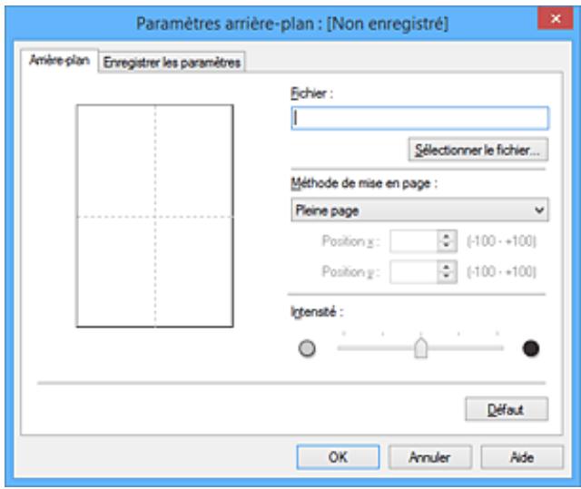CANON G2501 - Cliquez sur Sélectionner l'arrière-plan... - 1