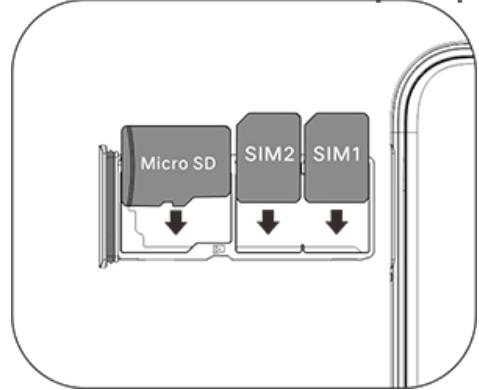 DARTY Y20S - Procedure d'installation de la carte SIM/SD - 2