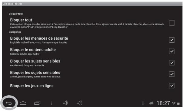 LEXIBOOK TABLET JUNIOR 2 - Le navigateur internet Lexibook® Protect - 2