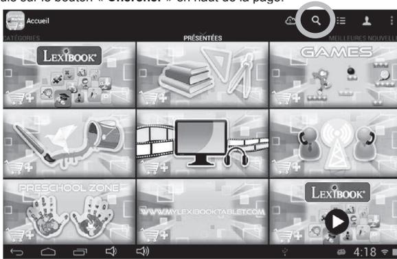 LEXIBOOK TABLET JUNIOR 2 - - Rechercher des applications sur le Lexibook® Market Premium - 2