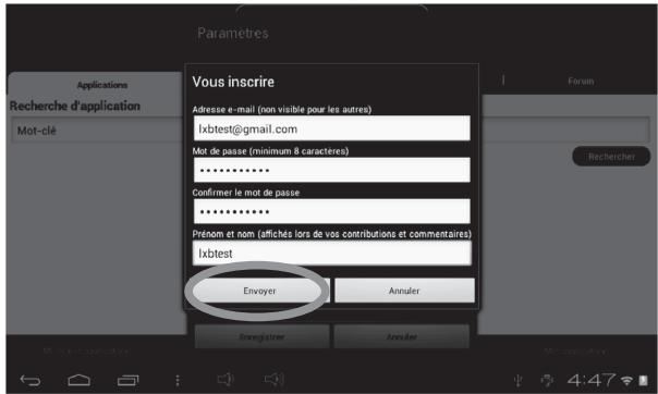 LEXIBOOK TABLET JUNIOR 2 - Sélectionne « Je souhaite m'inscrite » - 4