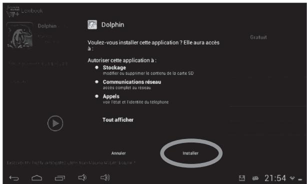 LEXIBOOK TABLET JUNIOR 2 - - Installer une application sur la tablette - 1