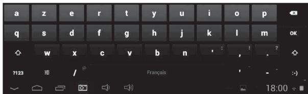 LEXIBOOK TABLET JUNIOR 2 - Faire apparaitre le clavier - 2