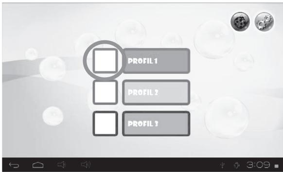 LEXIBOOK TABLET JUNIOR 2 - Pour creer un nouveau profil - 1