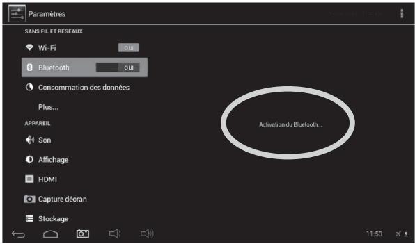 LEXIBOOK TABLET JUNIOR 2 - Comment activer le Bluetooth® de la tablette - 3