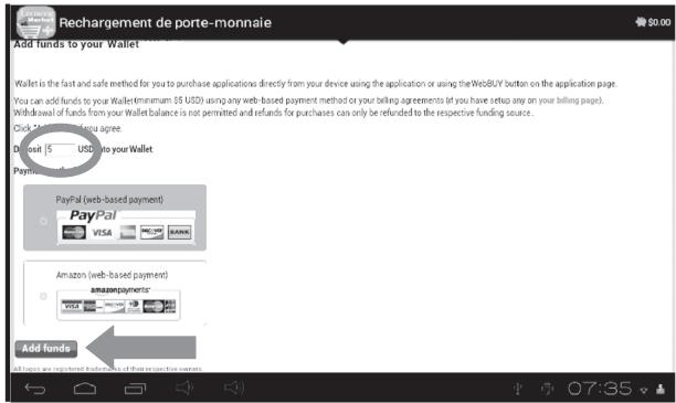 LEXIBOOK TABLET JUNIOR 2 - - Ajouter du crédit dans le compte - 3