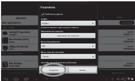 LEXIBOOK TABLET JUNIOR 2 - - Changer la langue du Lexibook® Market - 4