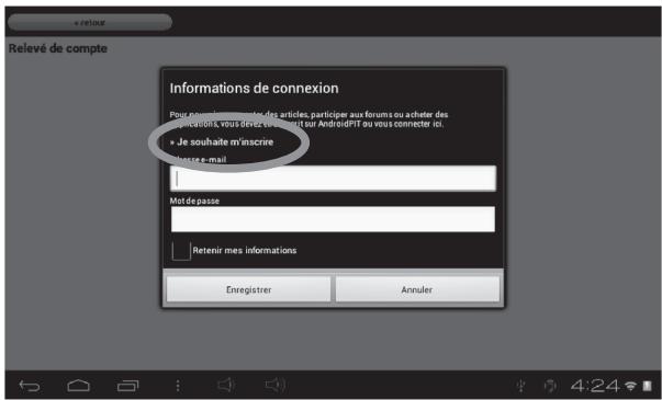 LEXIBOOK TABLET JUNIOR 2 - Sélectionne « Je souhaite m'inscrite » - 1