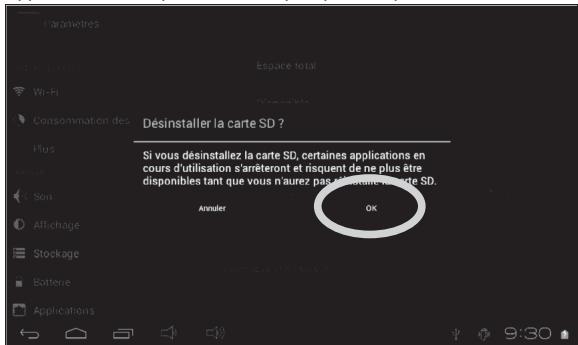 LEXIBOOK TABLET JUNIOR 2 - - Retirer la carte mémoire - 2