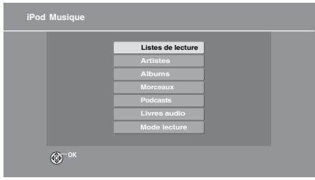 PANASONIC SC-BT100EG - Appuyez sur [iPod] pour selectionner "IPOD". - 1