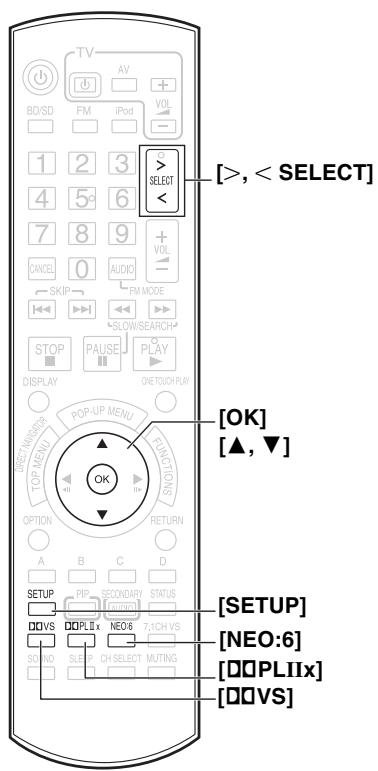 PANASONIC SC-BT100EG - Utiliser un téléviseur avec les enceintes de cet apparéil - 2