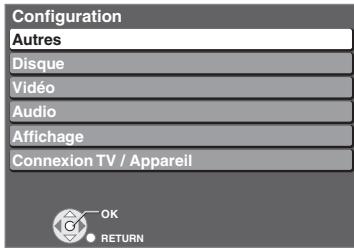 PANASONIC SC-BT100EG - Opérations du Menu de configuration - 1