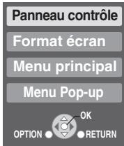 PANASONIC SC-BT100EG - Utiliser le menu options pour commander cet apparéil - 1