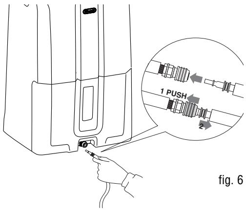 DELONGHI DD33P - C) Évacuation en continu avec pompe (sur certains modèles uniquement) - 1
