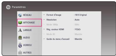 LG BH6540TC - Réglage des paramètres - 2