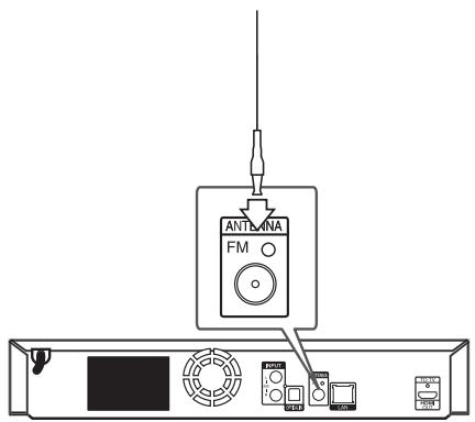 LG BH6540TC - Raccordement de l'antenne - 1