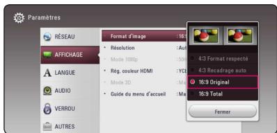 LG BH6540TC - Réglage des paramètres - 4