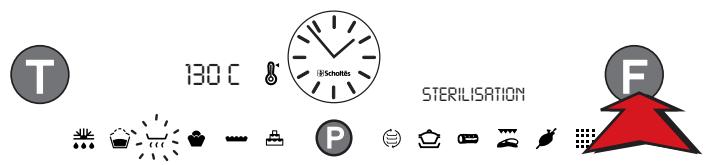 SCHOLTES FI466SPF - Stérislation (130°C) - 2